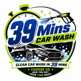39 Mins Car Wash logo